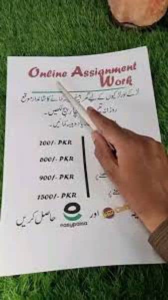 online Handwriting Assignment Work at home 0