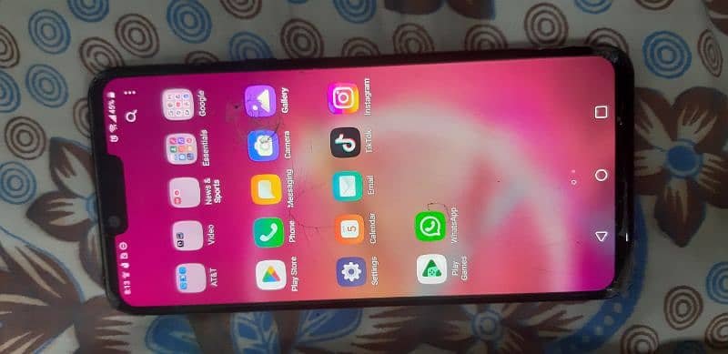lg g8 for sell non pta glass crack touch perfect storage 128 ram 6GB 2