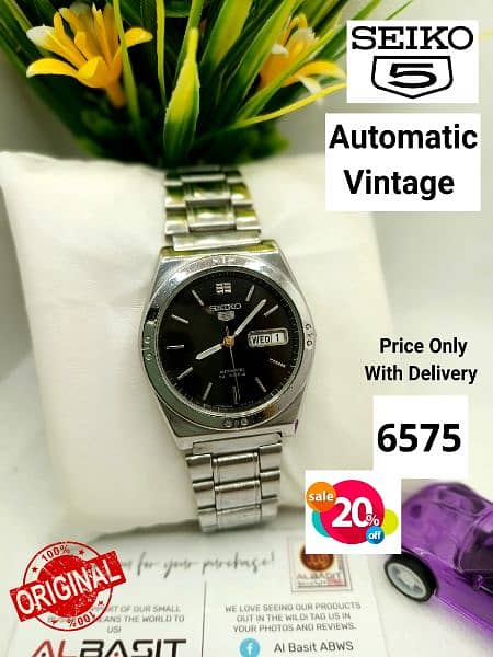 4 ہزار سے لیکر 9 ہزار تک Seiko 5 Automatic Citizen Orient 03161737353 5