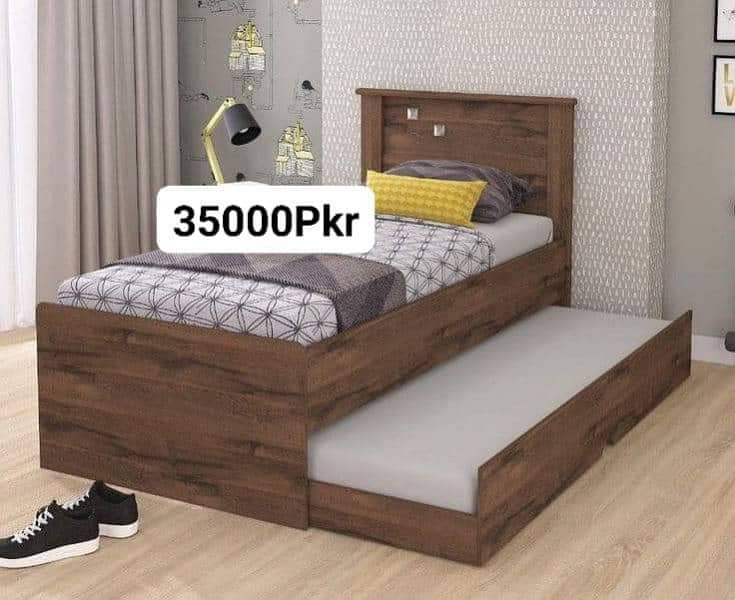 Single Bed/Drawer Bed/ King/Queen Size Platform Bed 4