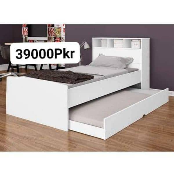 Single Bed/Drawer Bed/ King/Queen Size Platform Bed 5