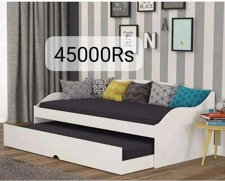 Single Bed/Drawer Bed/ King/Queen Size Platform Bed 13