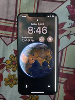 Iphone xs max non PTA 256 panel issue btry health 80%  for sale