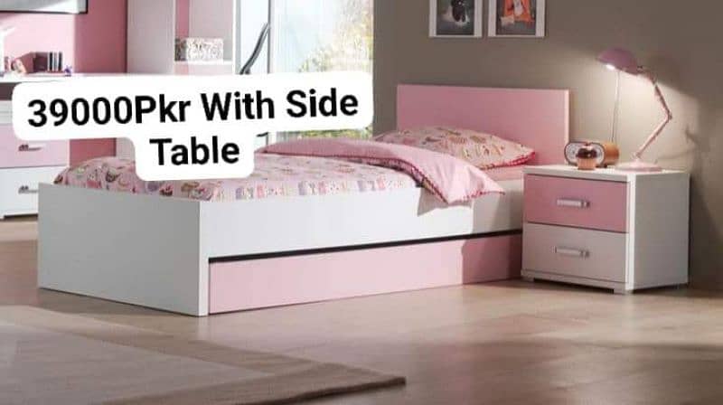 Single Bed/Drawer Bed/ King/Queen Size Platform Bed 7