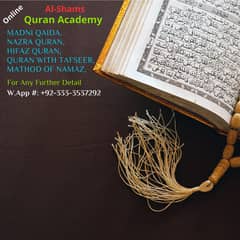 Learn/Polish Quran Qaida with Tajdid, Nazra Quran, Hifz Quran, & Namaz