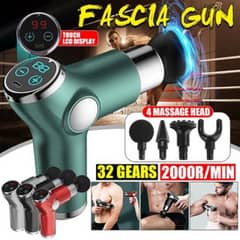 Original) Wireless Mini Fascial Gun Deep Muscle Vibrating Massager Gun