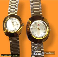 Couples casual analog watch