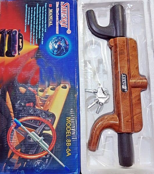 Car steering lock | High Security features original Imported 1