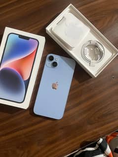 IPHONE 14 + JV 128GB WITH BOX