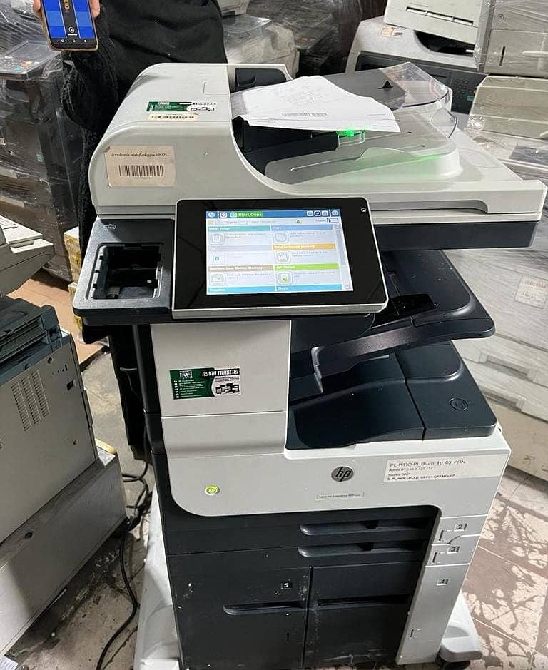 Reliable HP LaserJet 725 A3 Size Photocopier Printer Scanner Rental 4