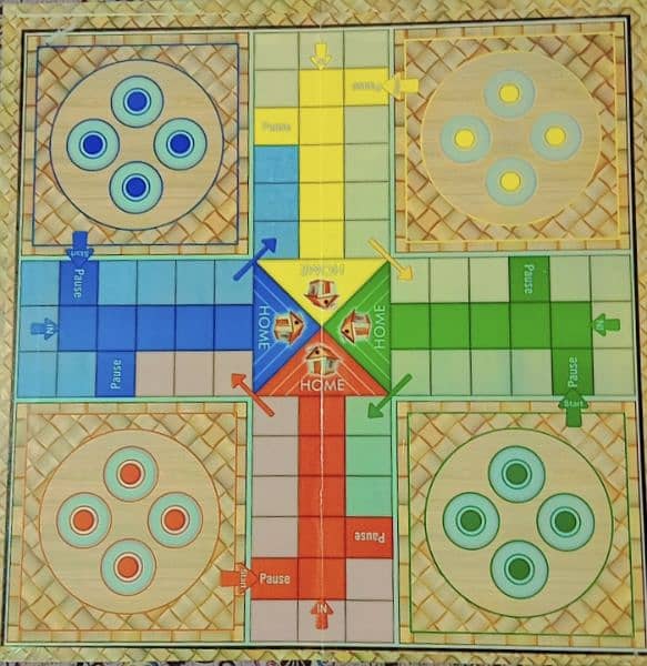 2-in-1 4 players & 6 players Ludo 1