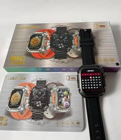 LG67 Max Armour Smartwatch with an exclusive Amoled display