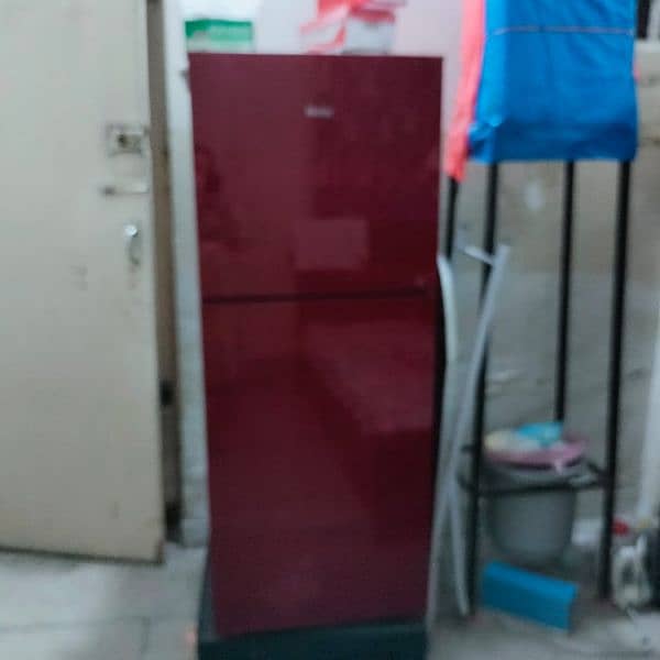Haier e star glass doors refrigerator 1