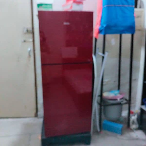 Haier e star glass doors refrigerator 2