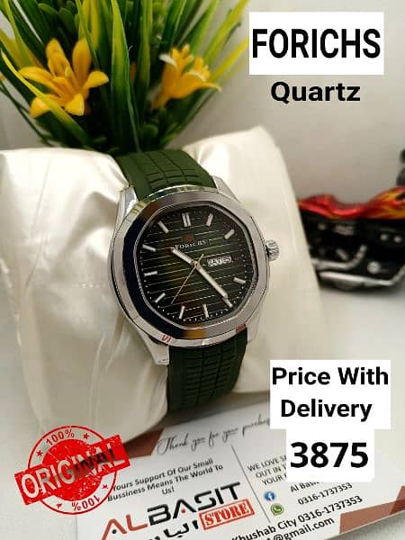 Men Women Fashion Wrist Watches Quartz Call Msg Whatsapp 0316-1737353 4