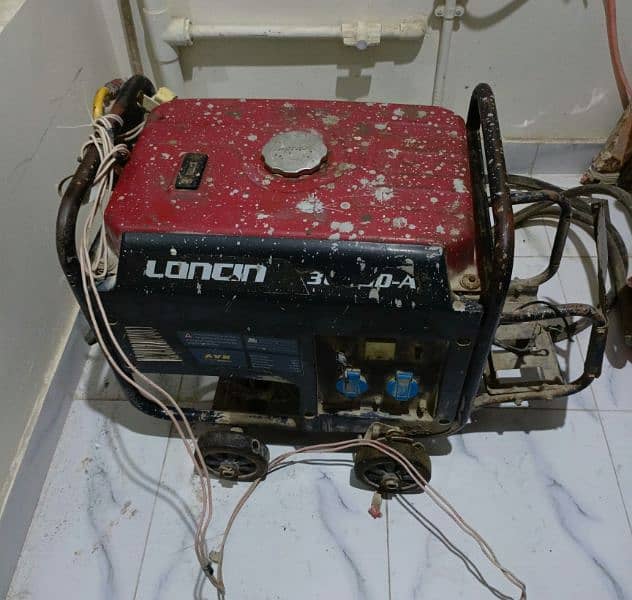 LONCIN PETROL & GAS GENERATOR LC3500D-A 2.5KW. . 1
