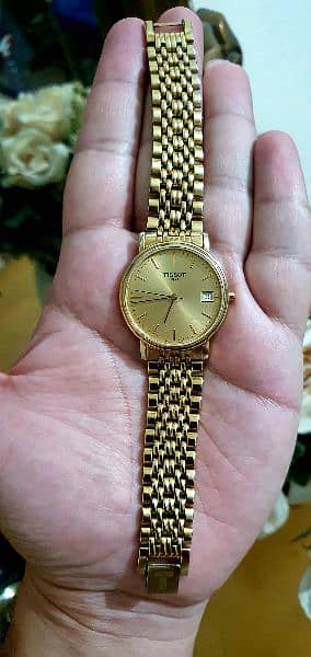 Tissot Original T-Classic Gold Plated watch 7
