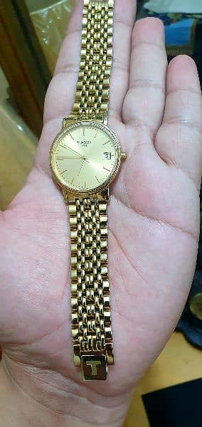 Tissot Original T-Classic Gold Plated watch 8