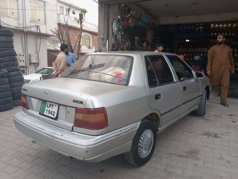 Hyundai Excel For Sale in Good condition 4