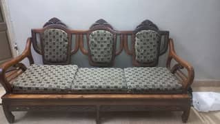 5 Seater Pure Sheesham Sofa
