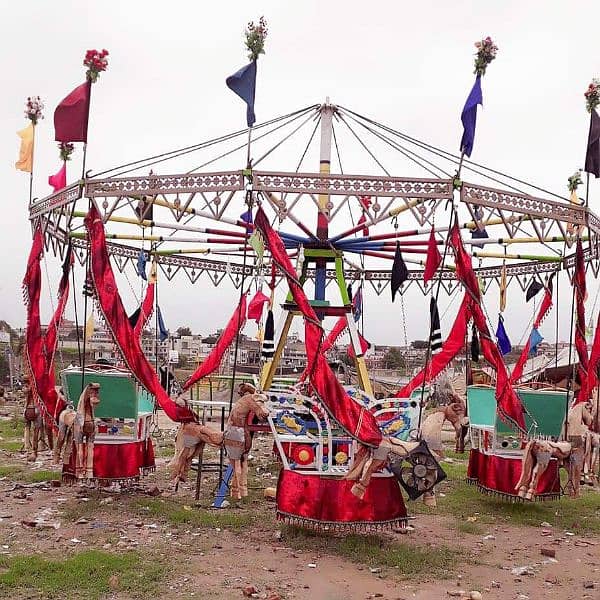 pirate ship # ferice wheel # marry go round available for rent 3