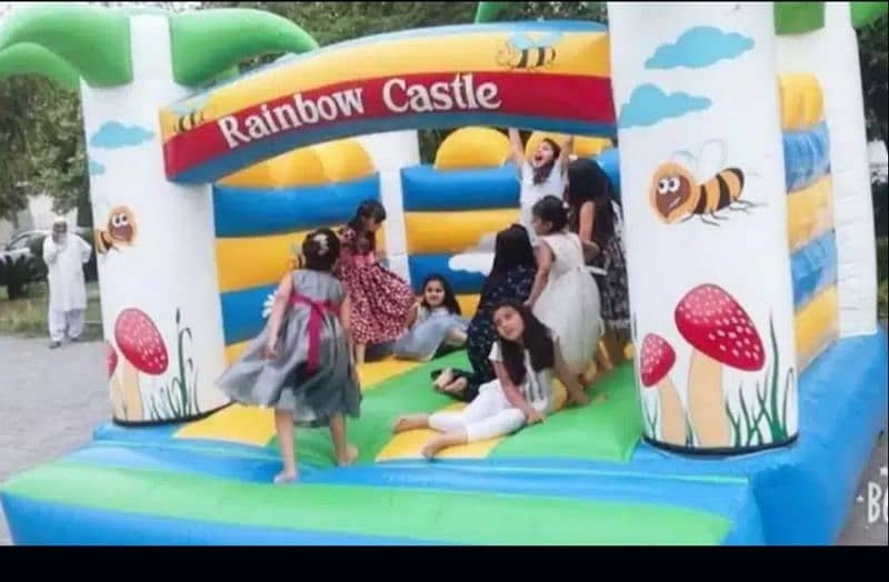 magic show #bouncy castle# balloon decoration 2