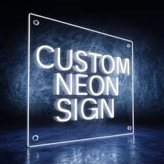 Customized Neon Sign Board With Free Delivery In Lahore Till This Eid