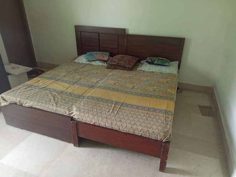 two single bed with mattress 2