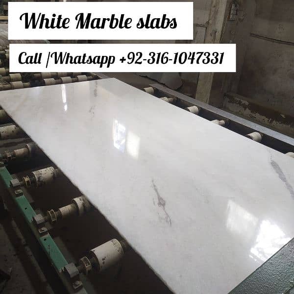 imported white marble bookmatch variety slabs 3