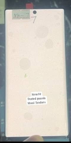 Samsung Galaxy Note10 dotted led panals available