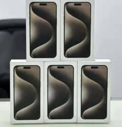 iphone 15 pro 256gb (box pack Brand new) jv all colors