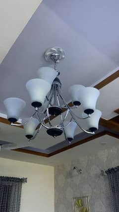 chandelier with 2 lights