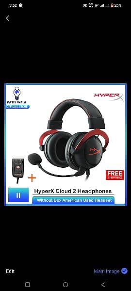hyperx Cloud 2 headphone 0