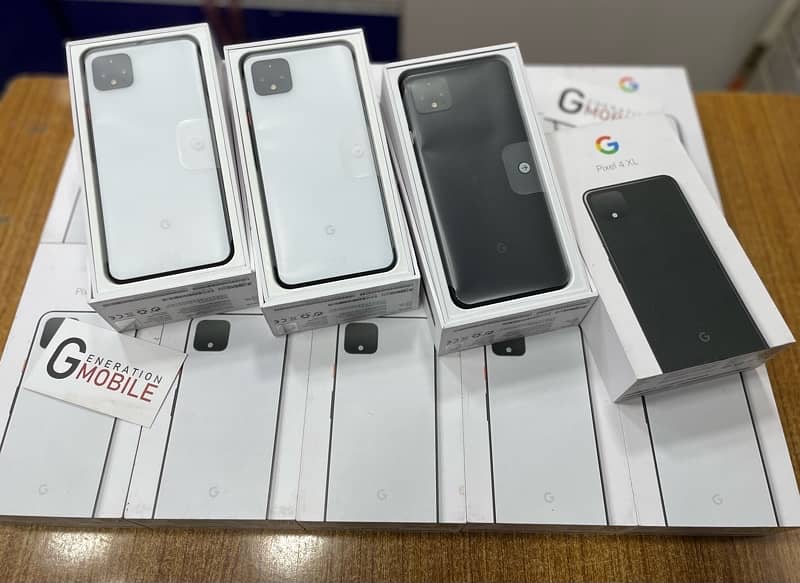 Google Pixel 4XL Box With Comple Accessories 4