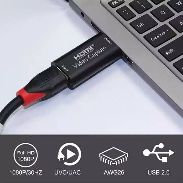 4k Capture Card Gaming live streaming Recording 2