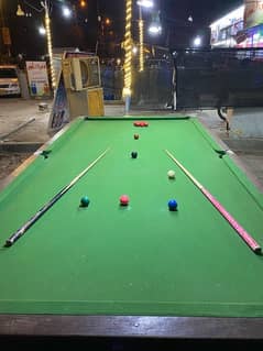 Snooker Table both sell 0