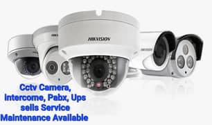 Cctv Camera, Intercome, Pabx, Ups, Sells repairng, Maintenance 0