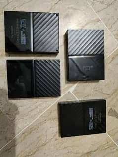 4 tb and 1tb WD external harddrive