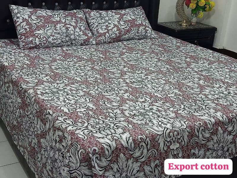 cotton double bed bedsheets 4