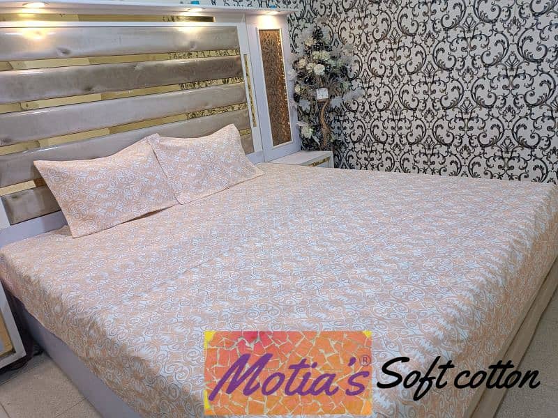 cotton double bed bedsheets 9