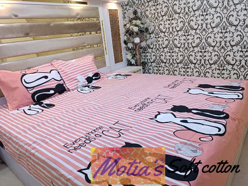 cotton double bed bedsheets 13