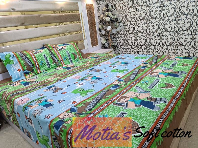 cotton double bed bedsheets 16