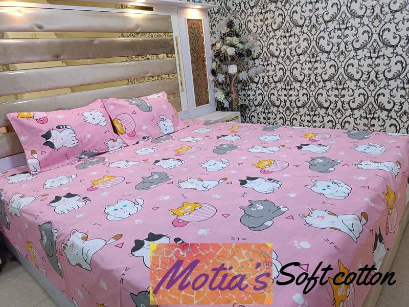 cotton double bed bedsheets 17