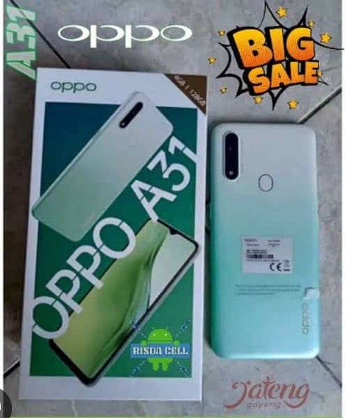 oppo a31 6gb rem and 128 GB ro sale or exchange 1