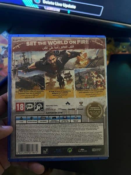 Just Cause 3 Blu-Ray For Playstation 4 2