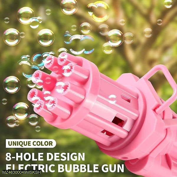 bubble gun machine toy for kids (pack of 4) 1