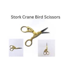 stork crane bird scissor