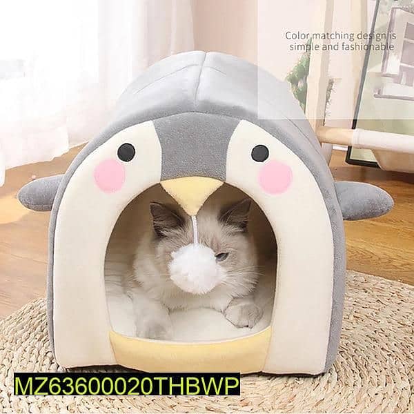 penguin cat house 2