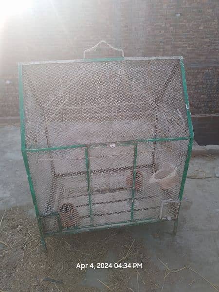 iron bird cage in very good condition 2