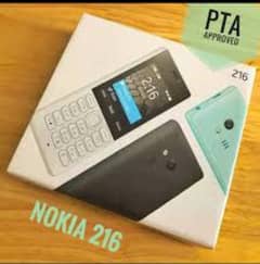 Nokia-216 [Original] PTA proved |TRI COLOR| 7days replacement warranty